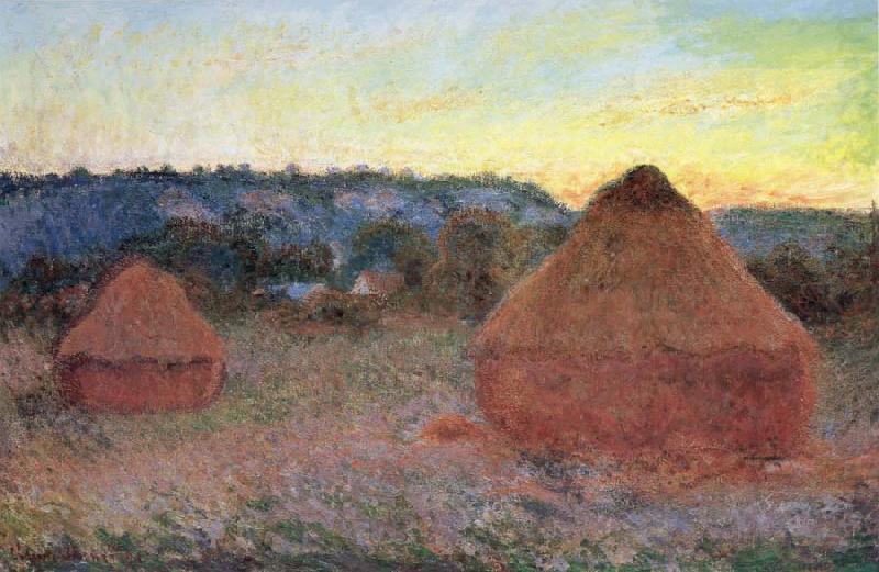 Deux Meules de Foin, Claude Monet
